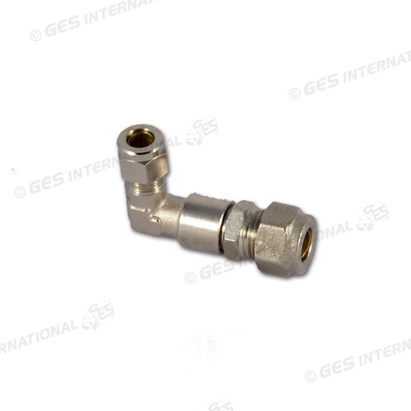 Raccordo gas riduzione a 90° • Ø 8-10 mm