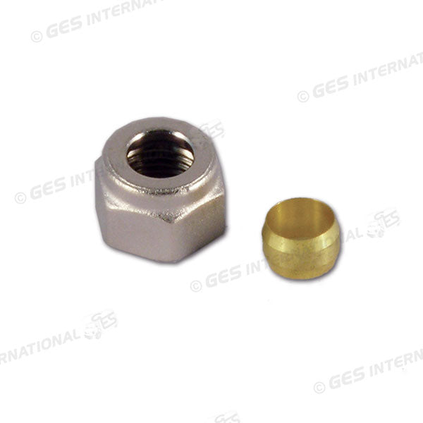 Dado con ogiva in ottone • Ø 10 mm