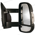 Retrovisore completo X250/290 con braccio • destro • 20 cm