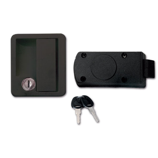 Serratura 1070 completa • nera