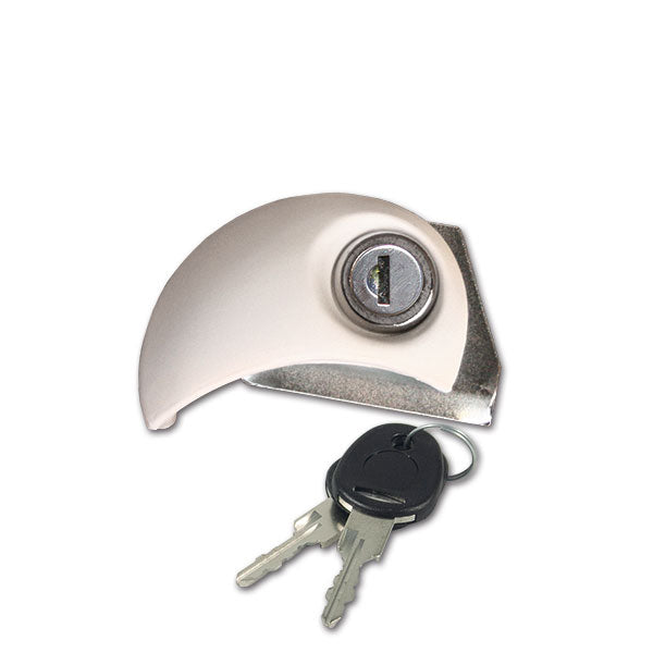 Serratura Flap Lock Moon • cilindretto e chiavi • sinistra