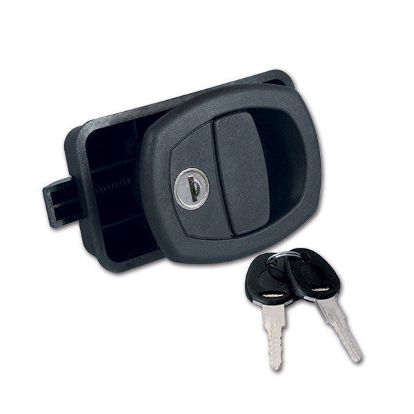 Serratura Nano completa • nera