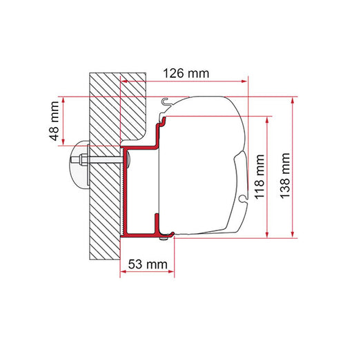 Adapter Eura Mobil Karmann 400
