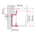 Adapter Eura Mobil Karmann 450