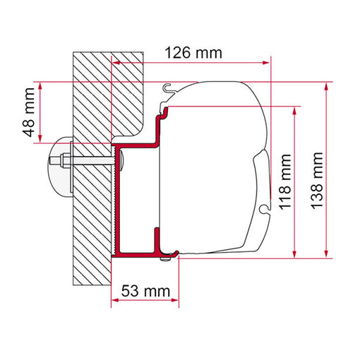 Adapter Eura Mobil Karmann 450