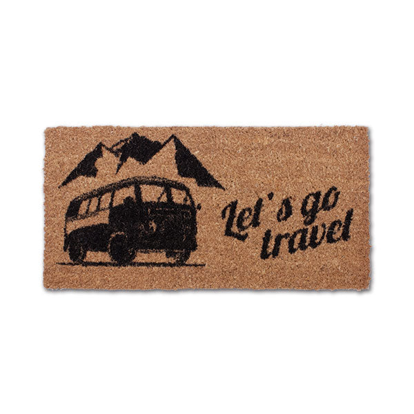 Zerbino Let's go travel in cocco • 25 x 50 cm